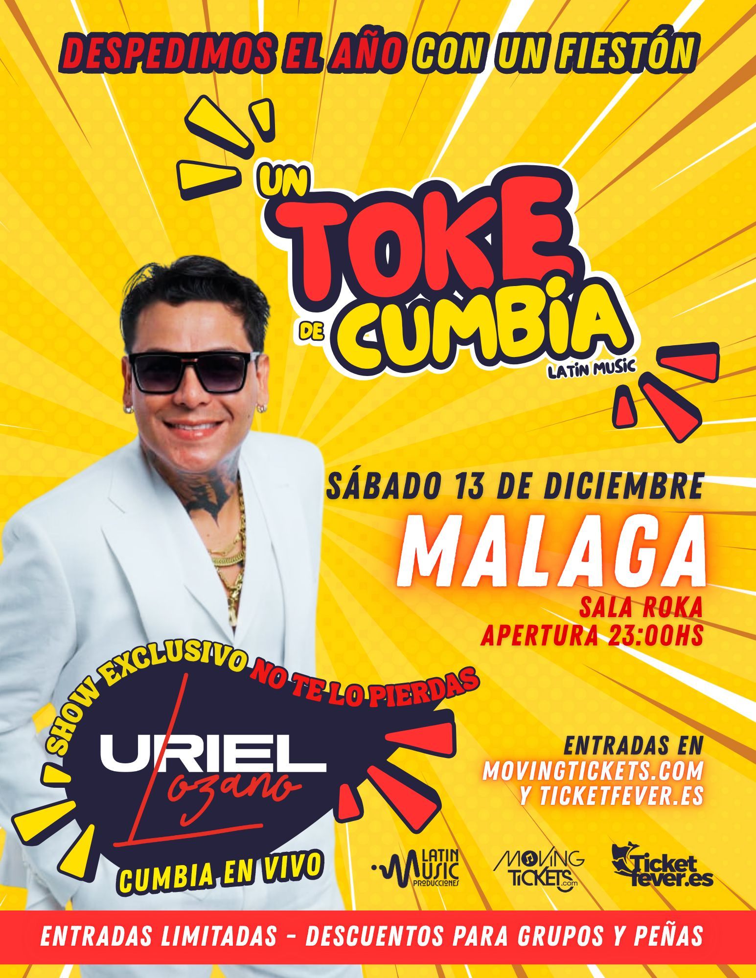 Uriel Lozano MALAGA GIRA 2025 SALA ROKA