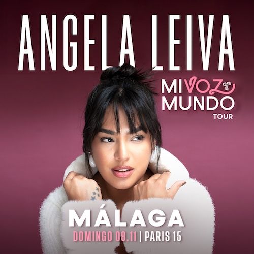 ANGELA LEIVA MALAGA SALA PARIS 15 ENTRADAS