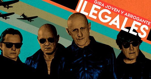 Ilegales tour europa 2025 málaga sala paris 15 entradas