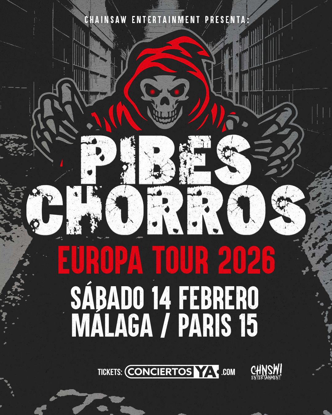 pibes chorros sala paris 15 málaga