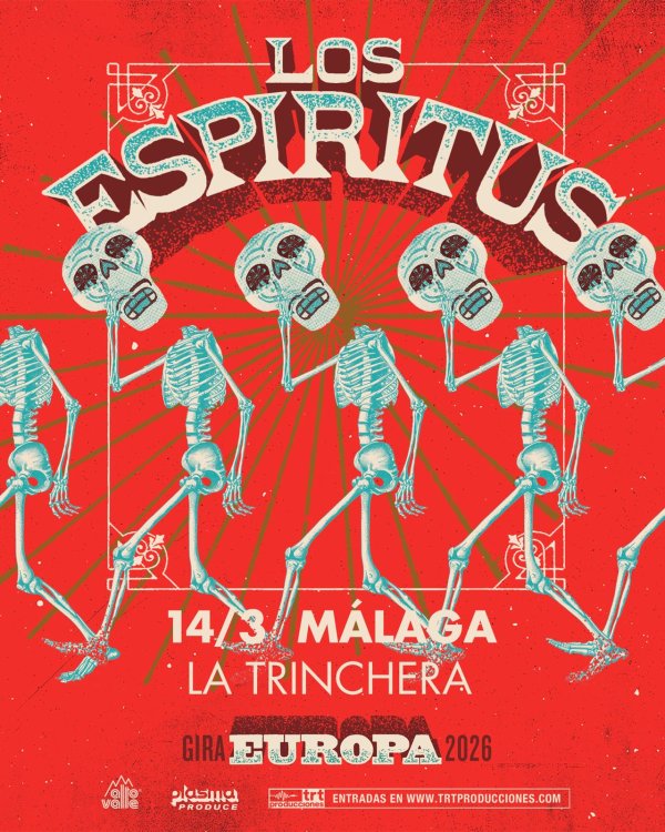 LOS ESPIRITUS EN MALAGA TRT PRODUCCIONES SALA LA TRINCHERA
