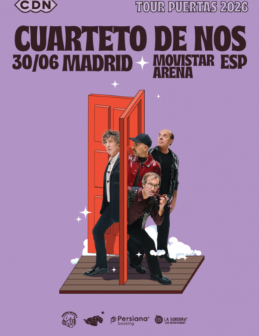 CUARTETO DE NOS LA SORDERA PRODUCCIONES TOUR EUROPA 2026