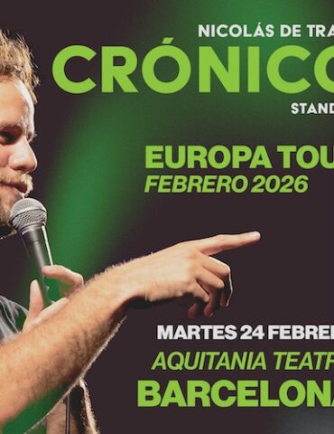 nicolas de tracy cronico stand up tour europa 2026