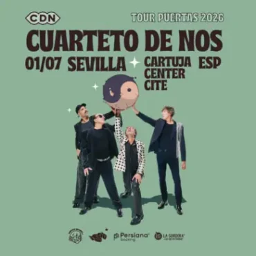 CUARTETO DE NOS LA SORDERA PRODUCCIONES TOUR EUROPA 2026