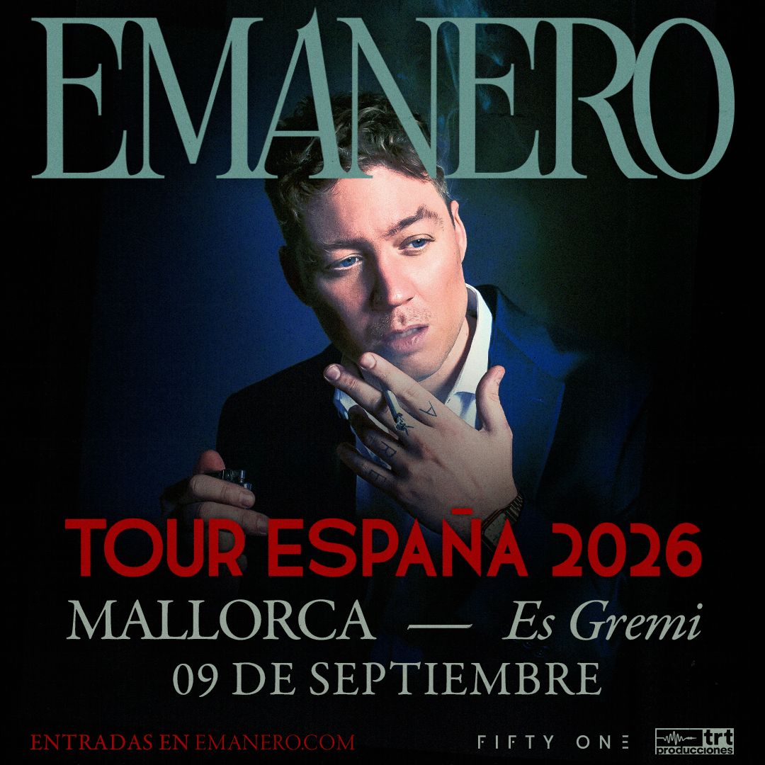 EMANERO TOUR ESPAÑA 2026 TRT PRODUCCIONES