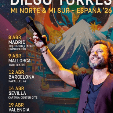 DIEGO TORRES MI NORTE & MI SUR EUROPA 2026
