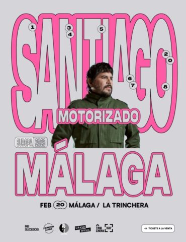 SANTIAGO MOTORIZADO TOUR 2026 CRASH MUSIC