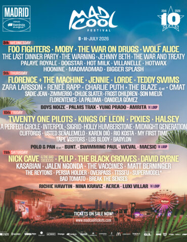 mad cool festival villaverde madrid 2026